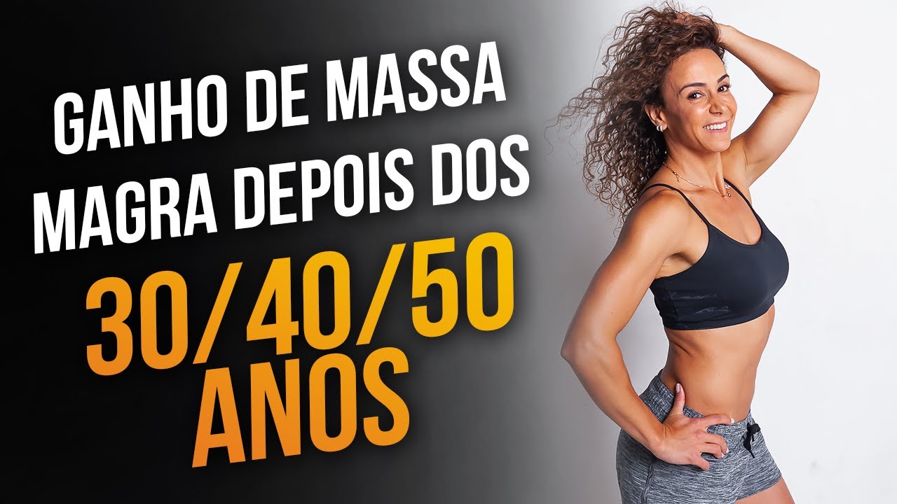 💥Desafio Ganho de Massa Muscular - Magra Aos 30/40/50 | Raquel Quartiero
