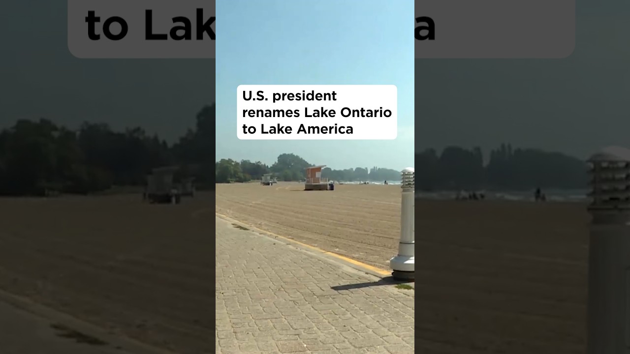 Президент США переименовал озеро Онтарио в озеро Америка