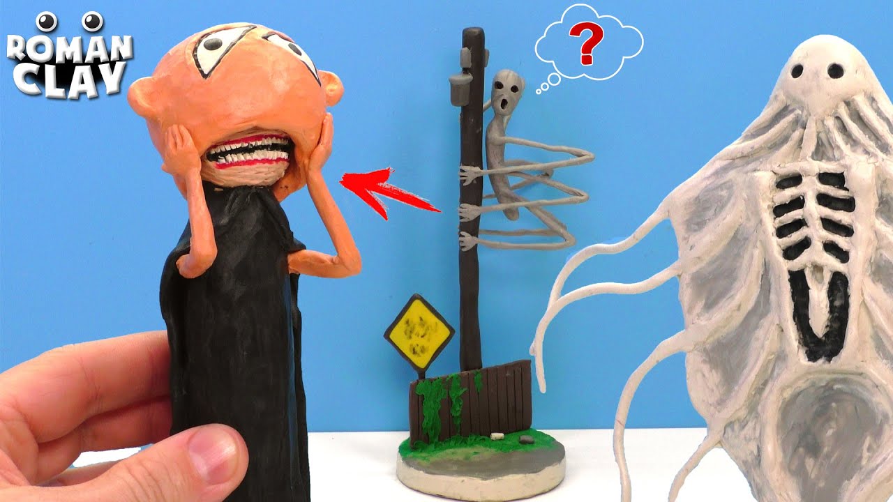 Strange New Life Form, The Stranger without Mask and Stick Bug with Clay | Trevor Henderson Creature