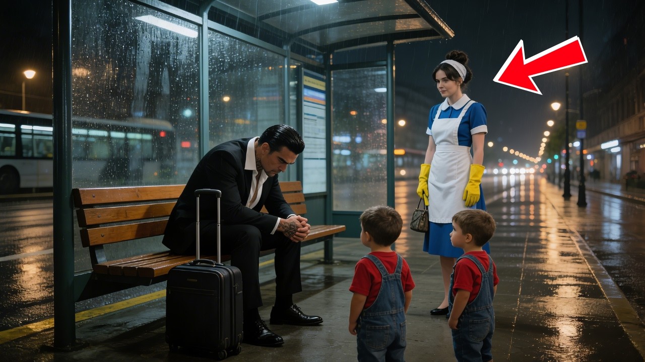 The Mafia Boss Was Declared Sterile and Thrown Out — Until the Maid Appeared with His Twins