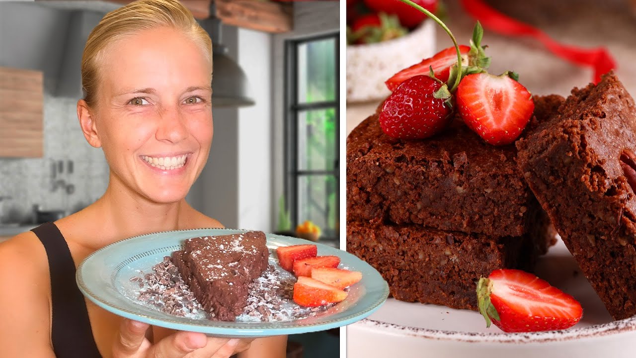 ZUCKERFREIER SCHOKO-KUCHEN: Nur 2 Zutaten! 🍫