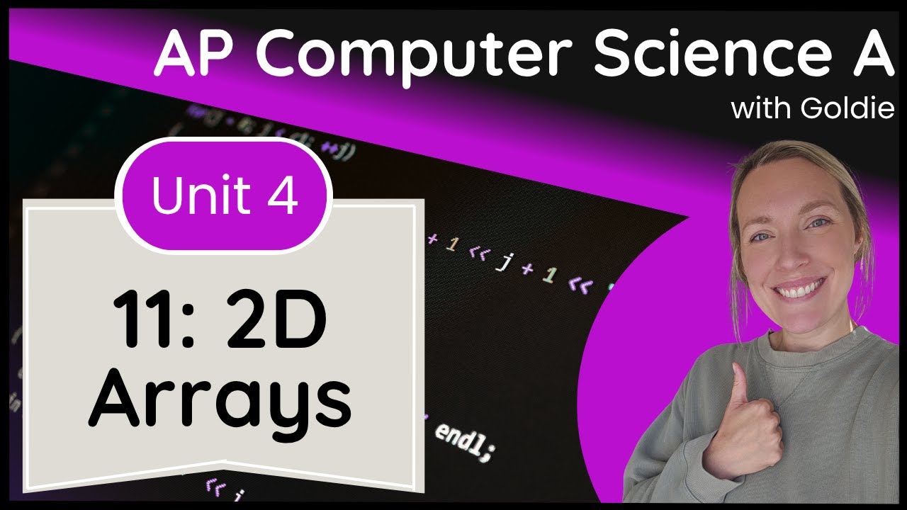 AP CSA Data Collections – 2D Arrays