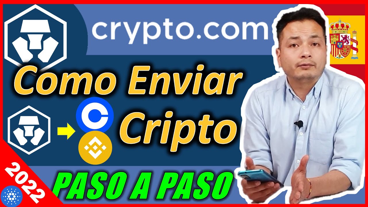 Send Cryptocurrencies from CRYPTO.COM 2022 | How to Send Cryptocurrencies | crypto.com 2022 Spanish