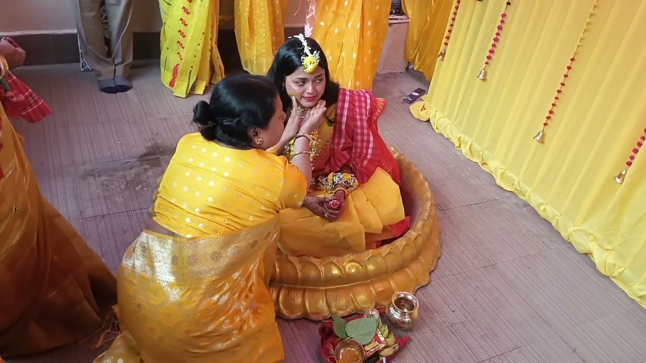 Haldi | Bengali Wedding | Delhi #delhikiranu