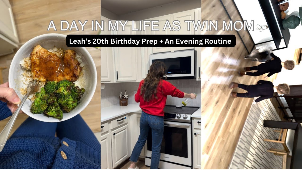 A Day In The Life Preparing For Leah's Bday + Evening Routine