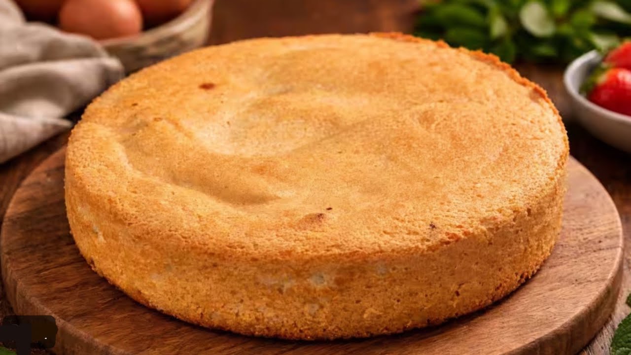 Oatmeal Biscuit Cake! No Sugar! No Flour! Perfect Base for Any Cake! Keto Cake!
