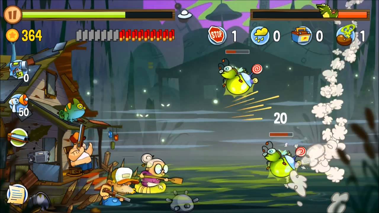 Swamp Attack episode 7 UFO level 15 Trial by Machines