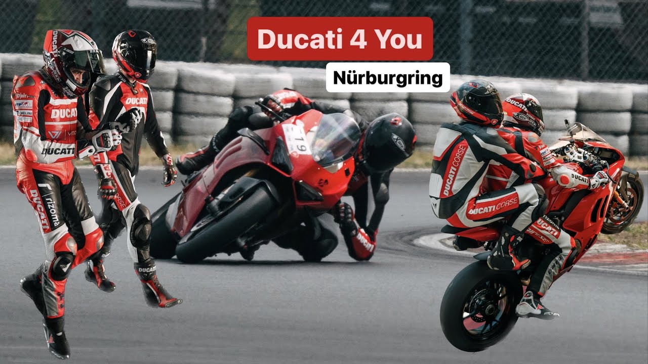 Panigale V4R & Zweisitzer bei Ducati 4 You am Nürburgring