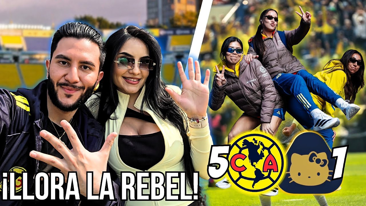 ¿CLÁSICO CAPITALINO? NO, HIJAS NUESTRAS OTRA VEZ | América 5-1 Pumas | Videoreacción en el Estadio