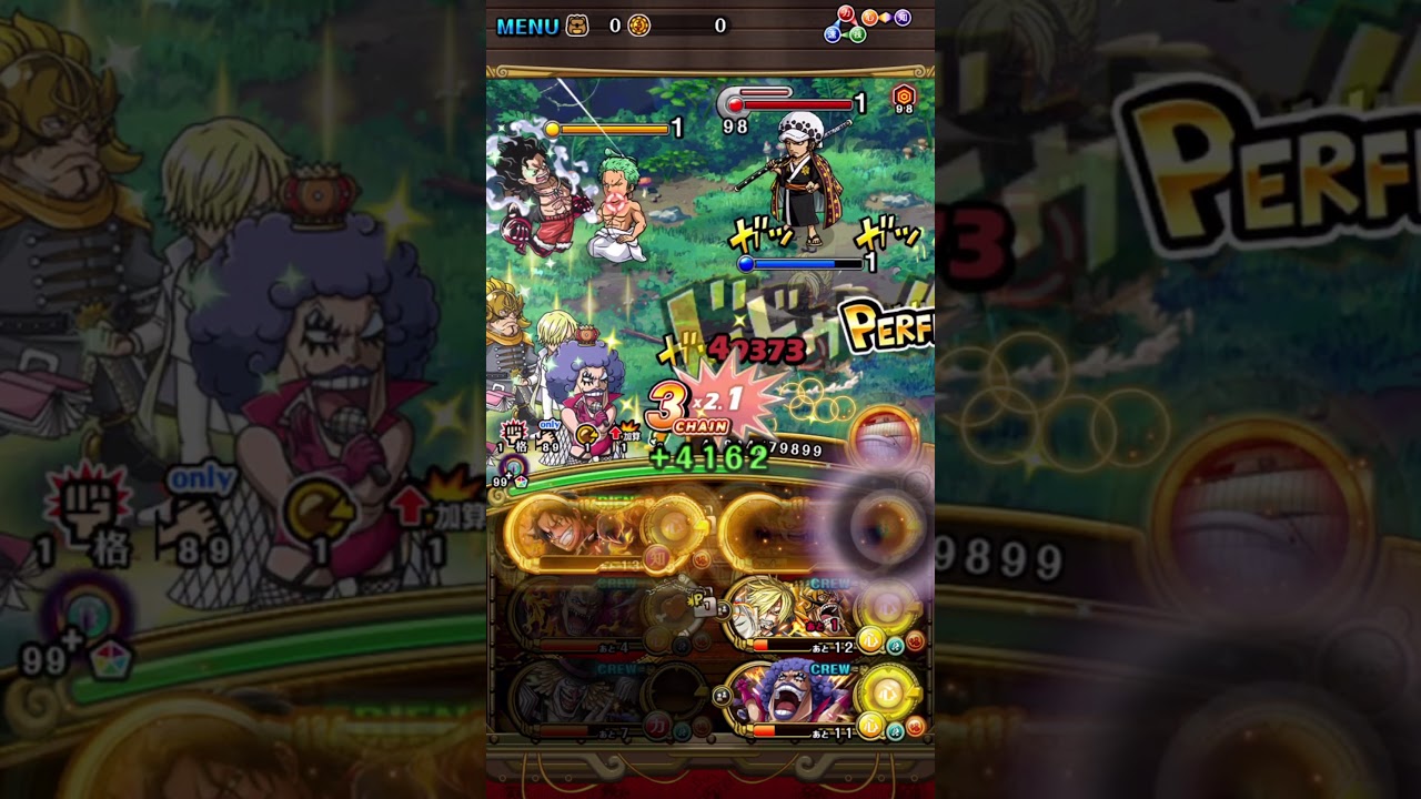 [OPTC] Hawkins Forest - Snakeman+Halloween Ace team! トレクル！特訓の森 「藁」！スネイクマン+ハロウィンエースパ！