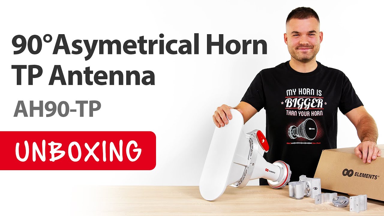 90&deg; Asymmetrical Horn, AH90-TP UNBOXING
