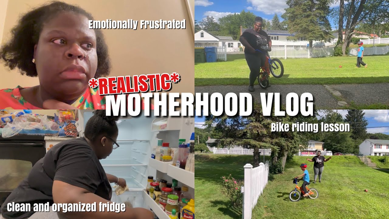 REALISTIC MOTHERHOOD VLOG| THIS BROKE ME DOWN. ITS OKAY TO NOT BE OKAY! BIKING LESSON W. ELI + MORE