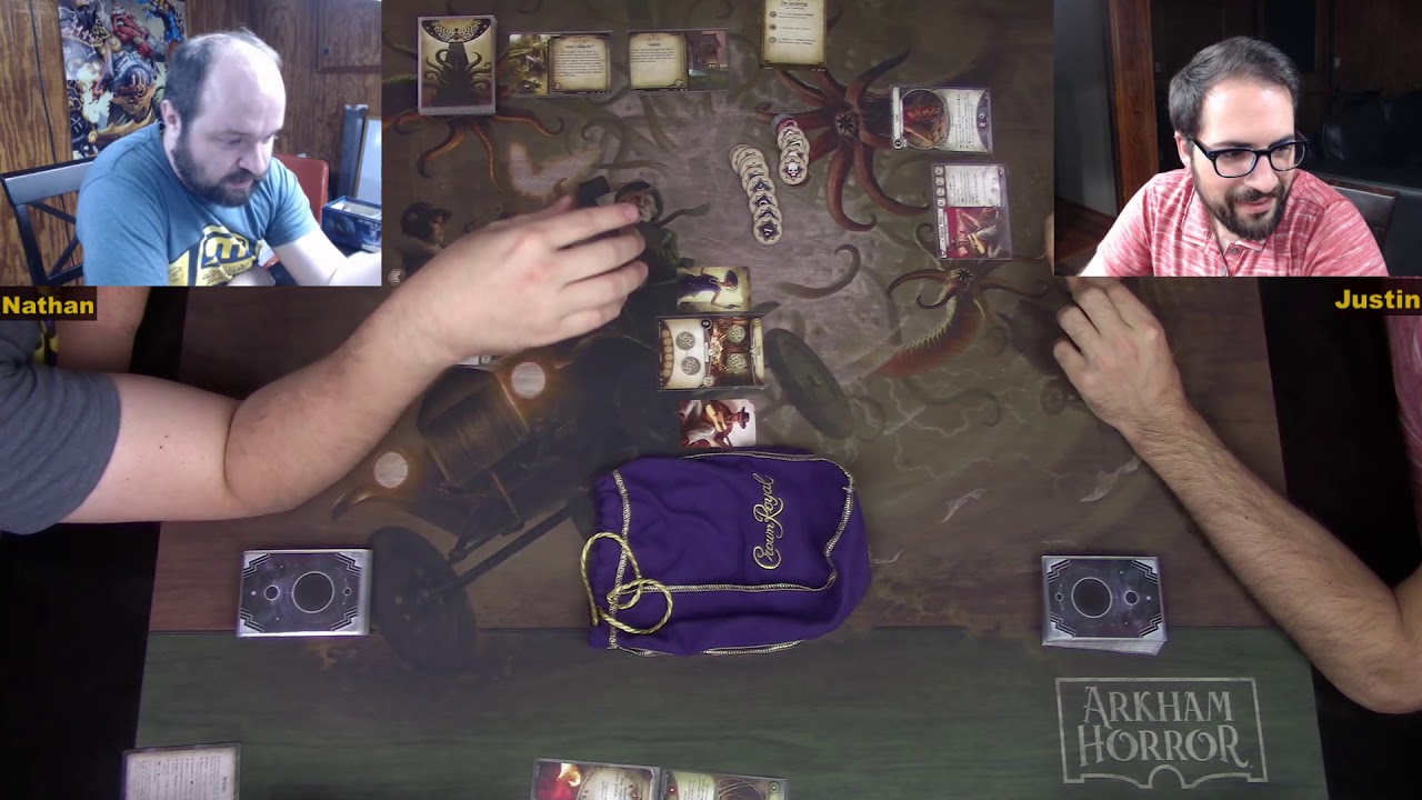 Arkham Horror LCG: First Scenario and learning the game