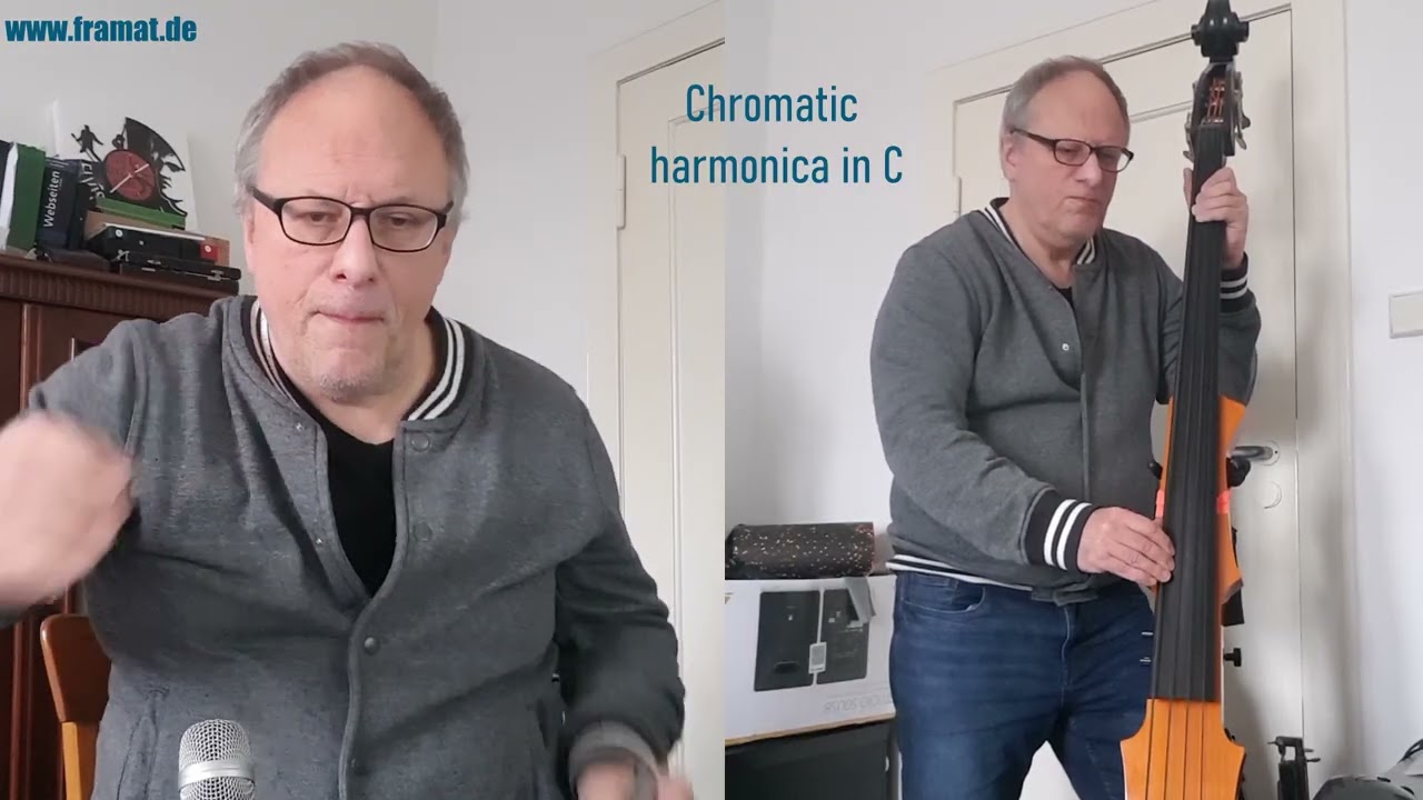 Chromatic & diatonic harmonica instrumentals