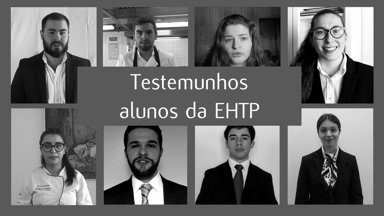 Testemunhos de alguns alunos da Escola de Hotelaria e Turismo do Porto 2021