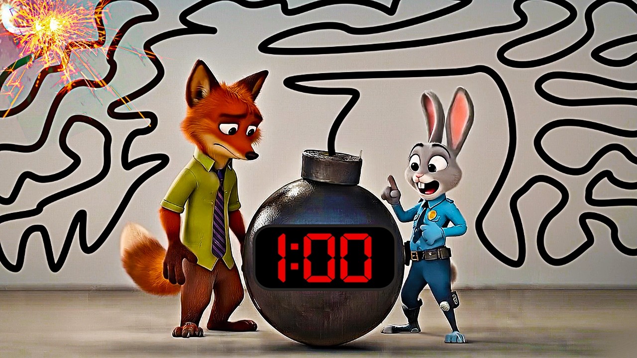 1 Minute Timer Bomb - ZOOTOPIA 🦊🐰
