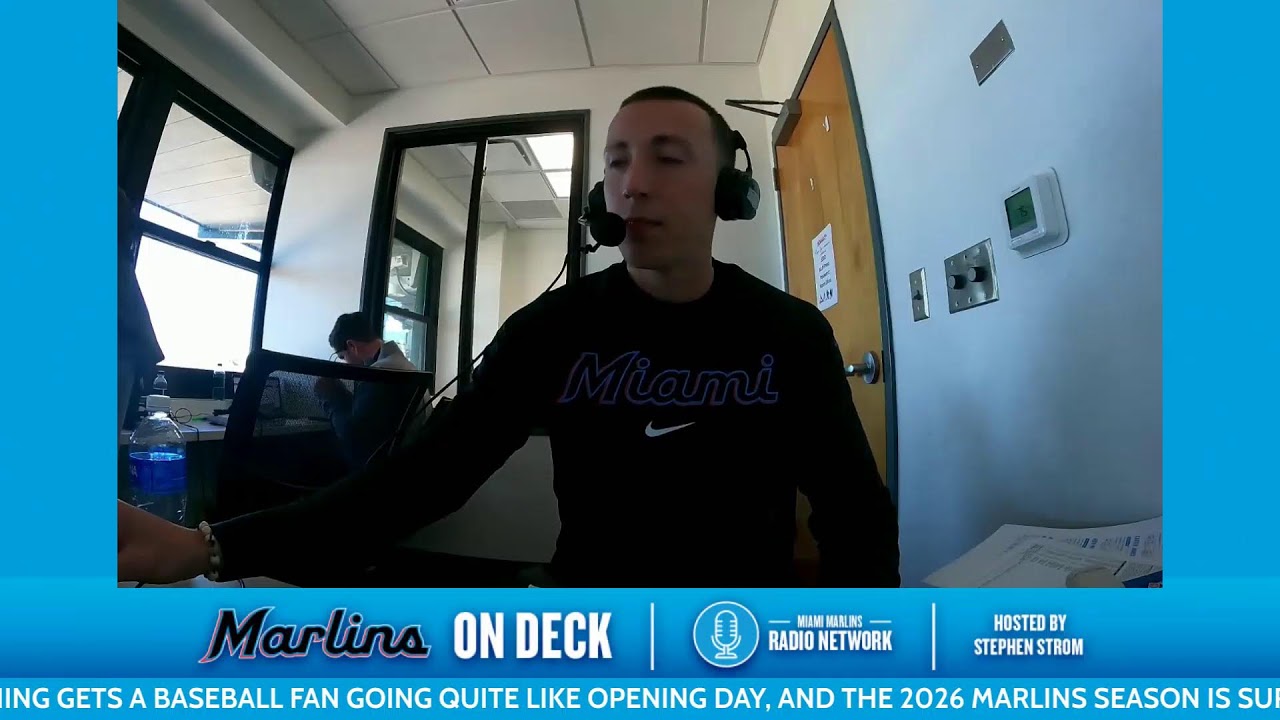 LIVE: Chris Paddack Takes The Ball For The First Time In 2026 As The Marlins Host The Phillies