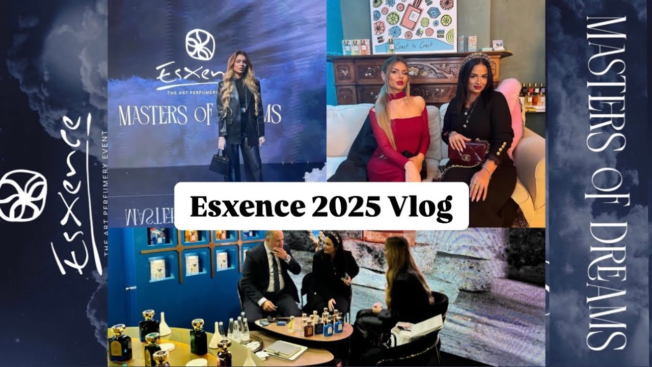 ESXENCE 2025 VLOG - new fragrances, new brands and just me partying with ​⁠​⁠@Paulina.Perfumes 😅