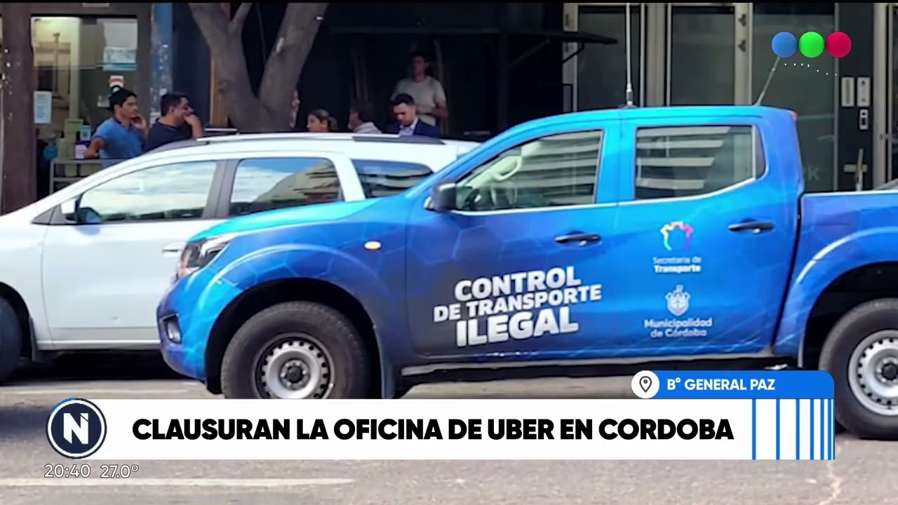 Clausuran la oficina de Uber en C&oacute;rdoba