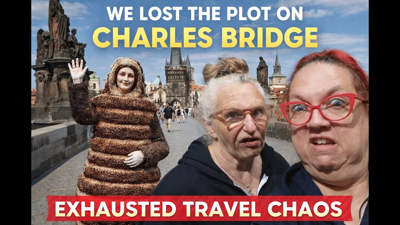 Exhausted, Overheated, and Unfiltered on the Haunted Charles Bridge | Prague
