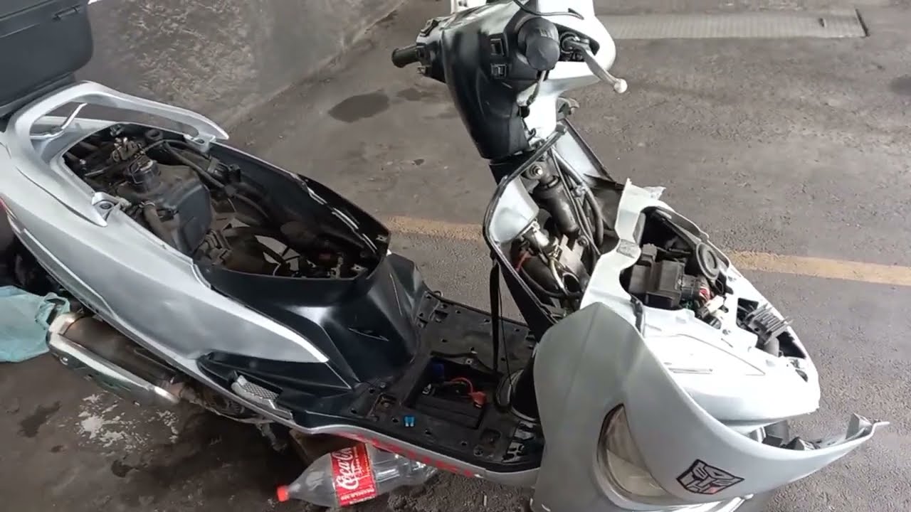 Burgman com defeito em alta ela morre e depois pega .