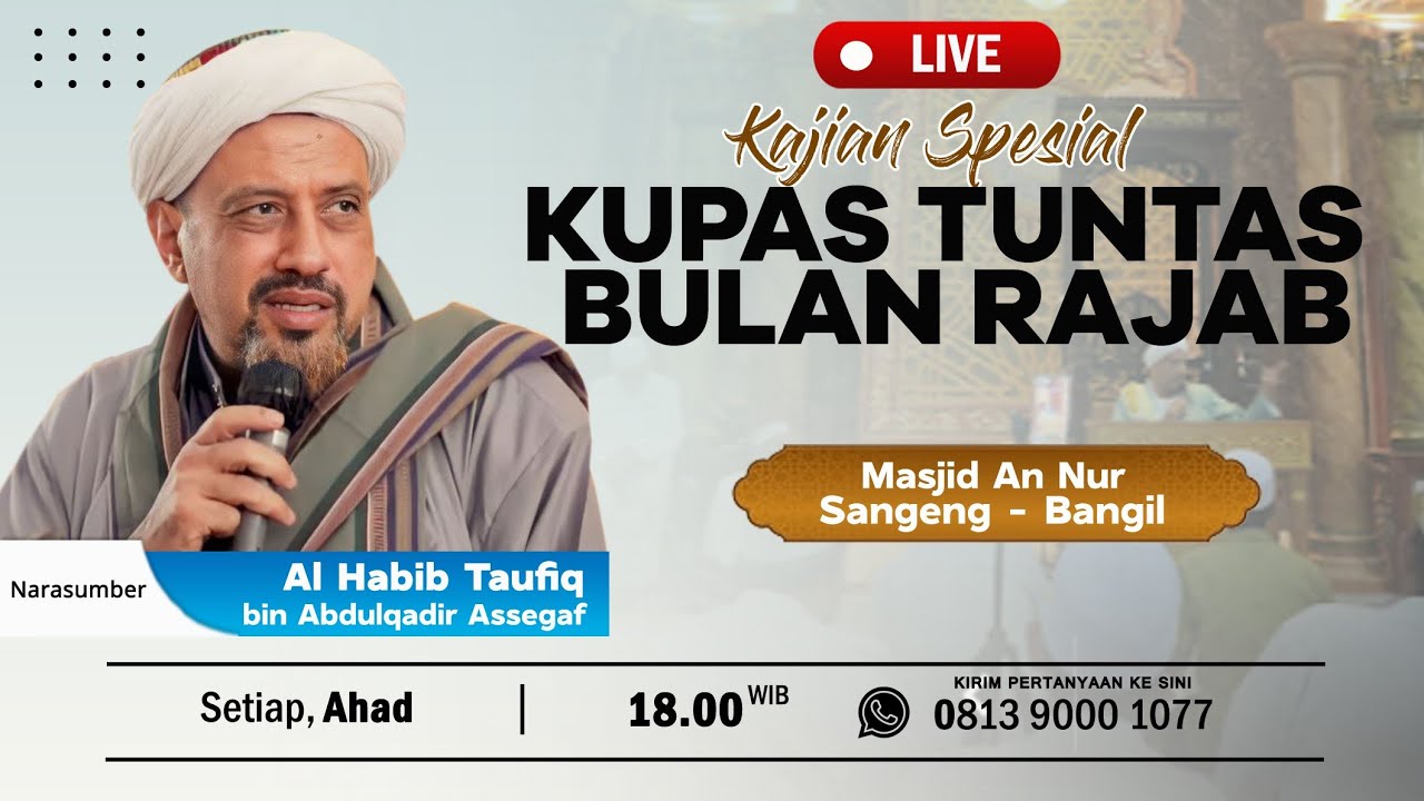 🔴[LIVE] Kajian Spesial 