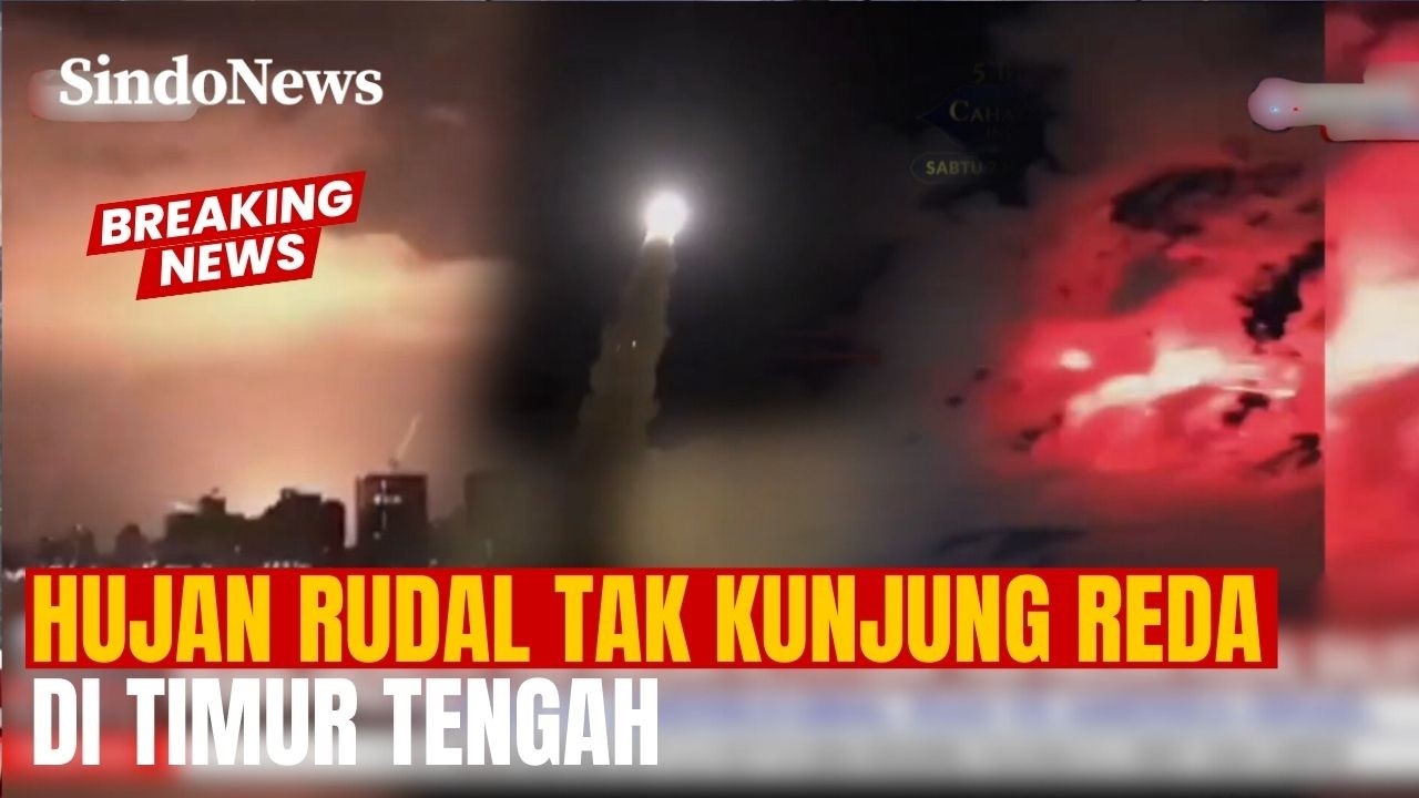 Hujan Rudal Tak Kunjung Reda di Timur Tengah, Hari ke-6 Perang Iran Vs AS-Israel | Breaking News |
