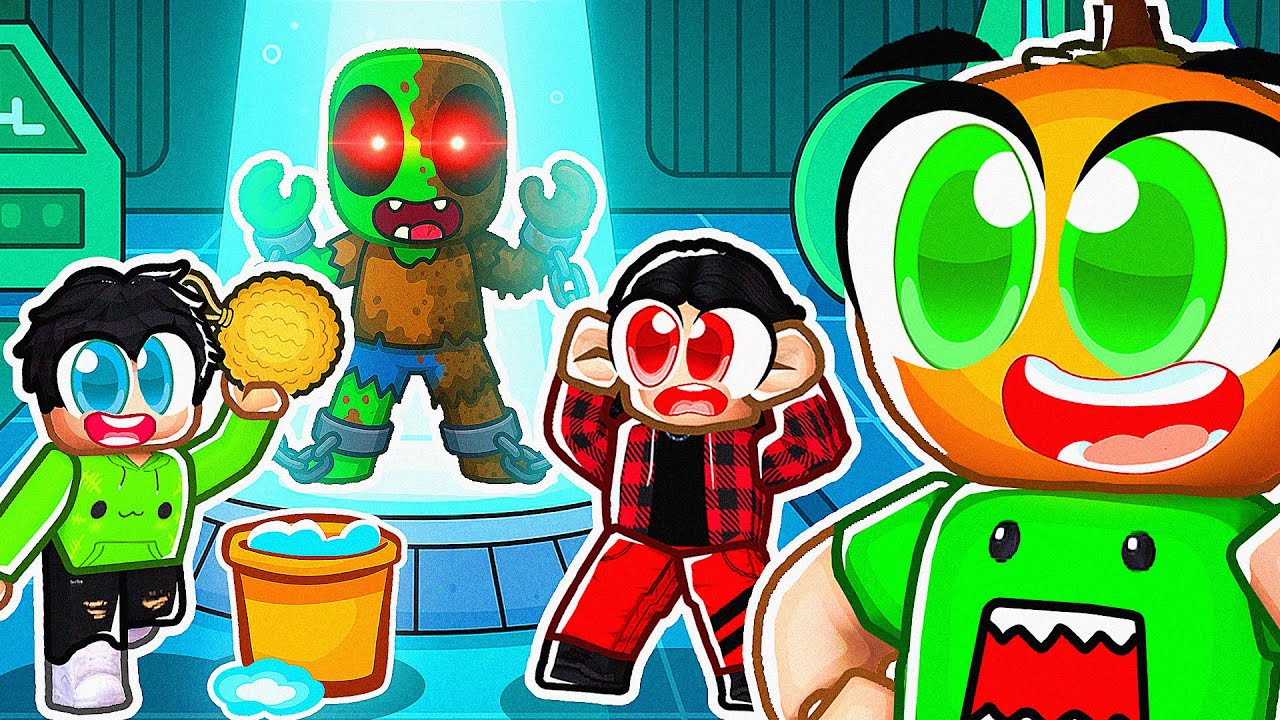 Temizlikçi Olarak ZOMBİ LABORATUVARINDA İşe Başladık! 🧟 | Roblox