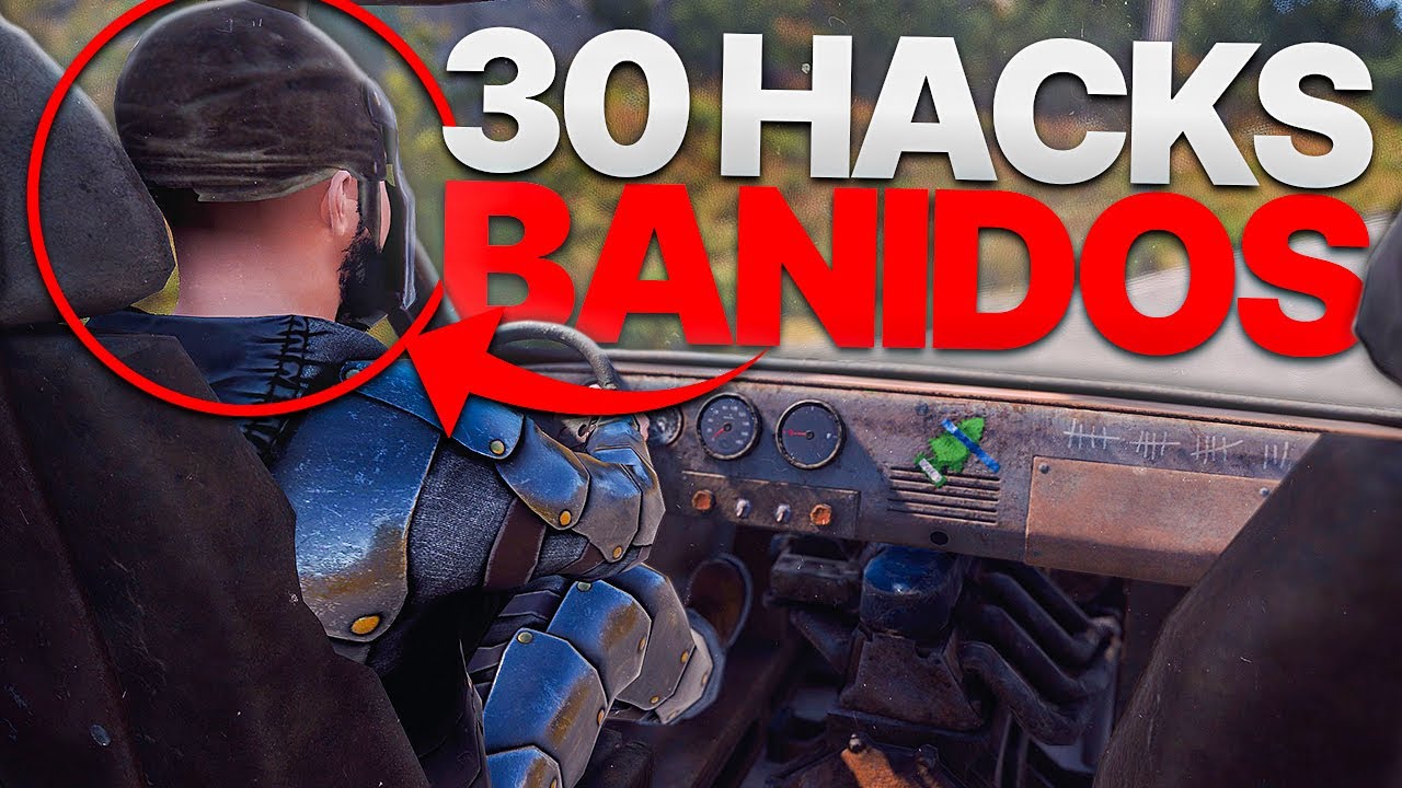 30 hackers BANIDOS em 1 hora de Jogo | Rust - Rust