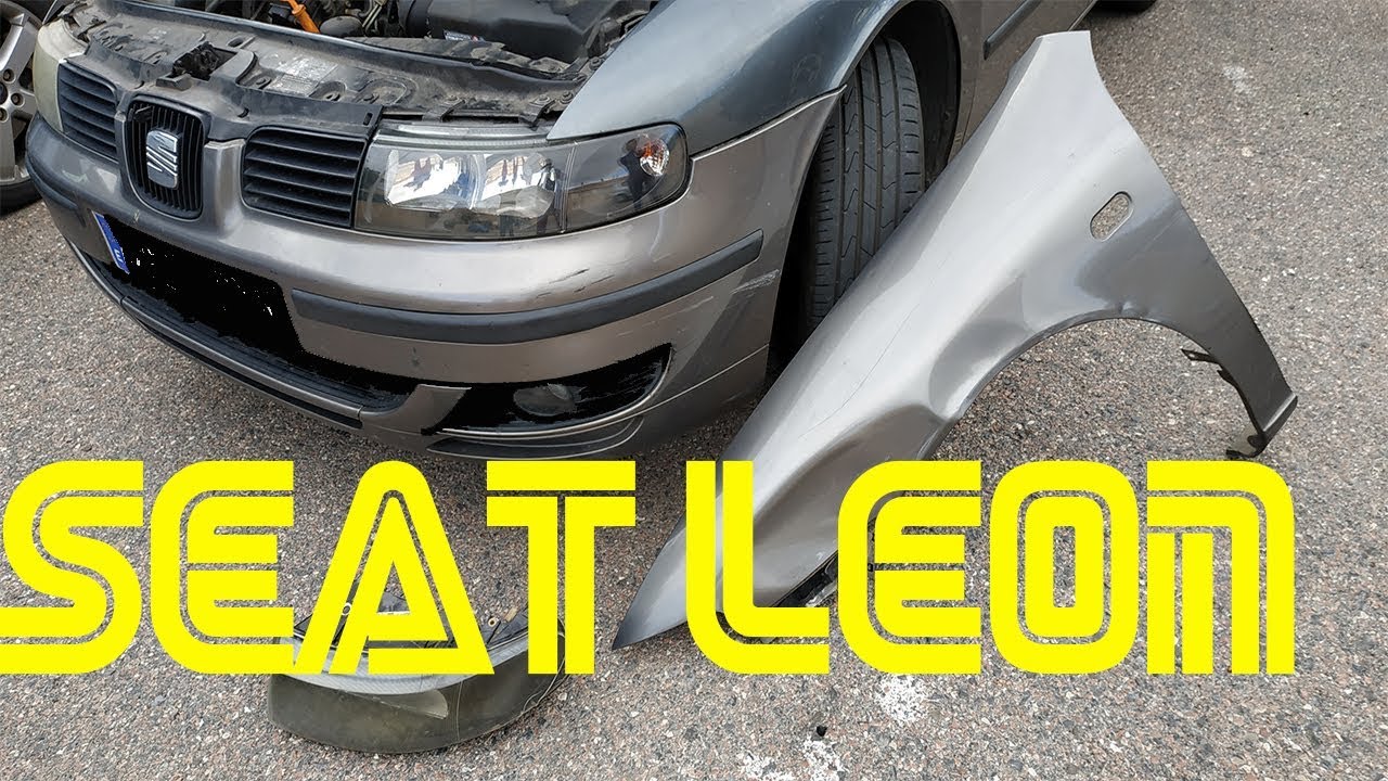 Seat Leon MK1 - Cambiar aleta y faro delantero