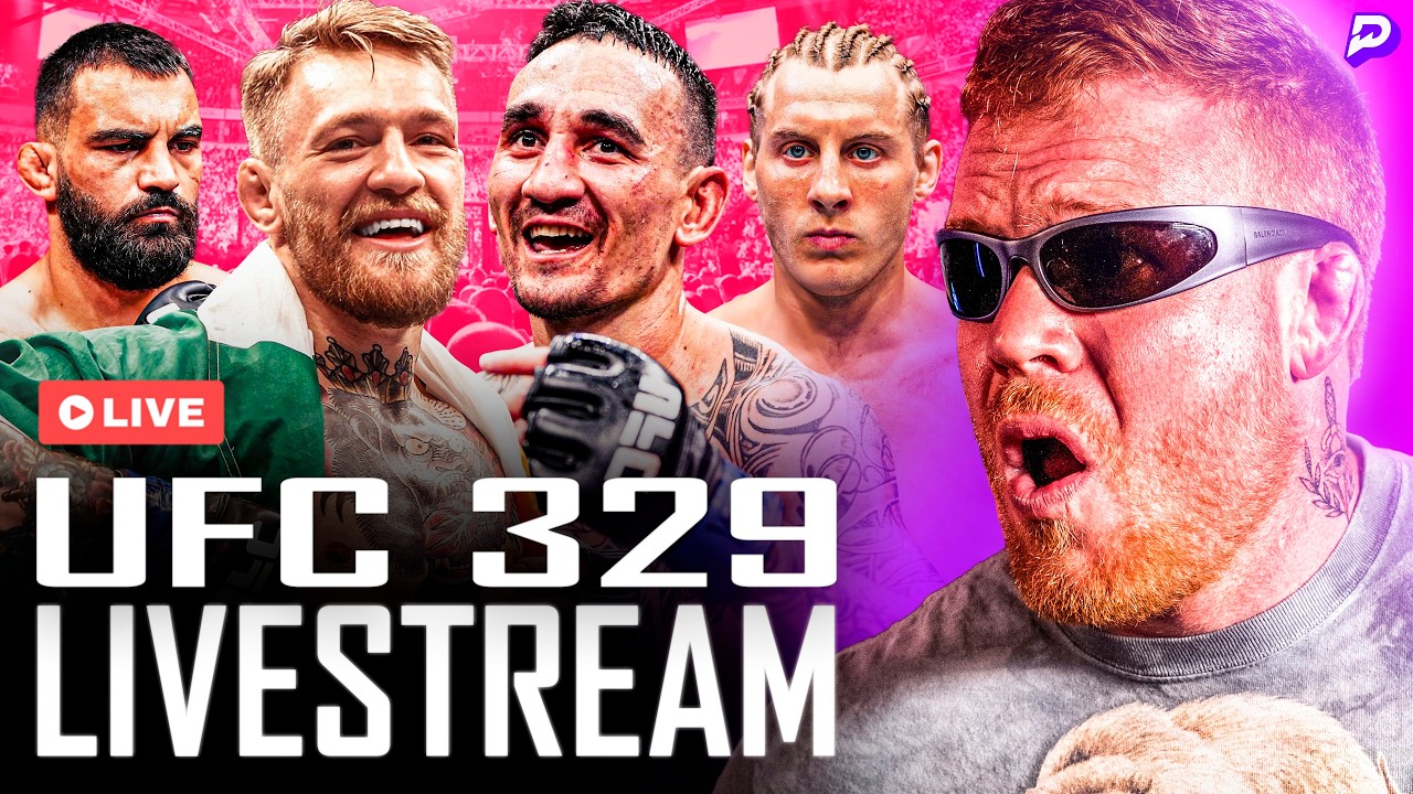 UFC 329 FIGHT COMPANION MCGREGOR VS HOLLOWAY! TIMBO, RIGGS AND MORE!
