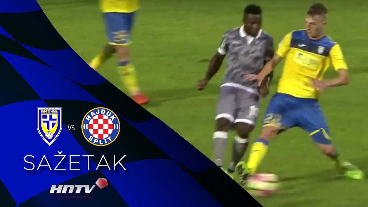 HNTV sažetak: INTER-ZAPREŠIĆ vs HAJDUK 1:1 (8.kolo, MAXtv Prva liga 16/17)
