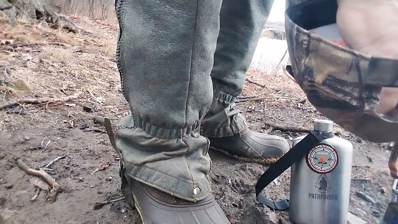 Part 2 of black white fire starter  really wet wood