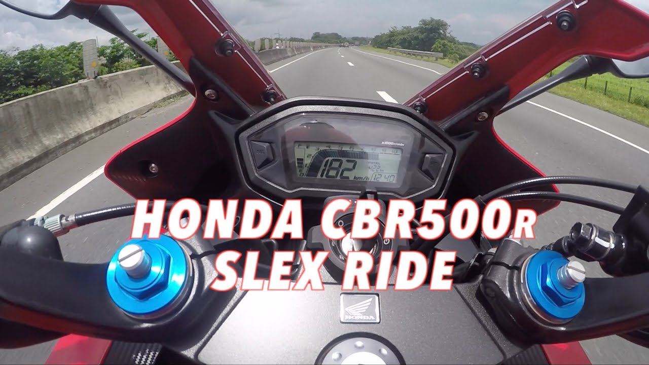 Gakimoto 151 : Honda CBR500r in SLEX traffic : Rain Ride