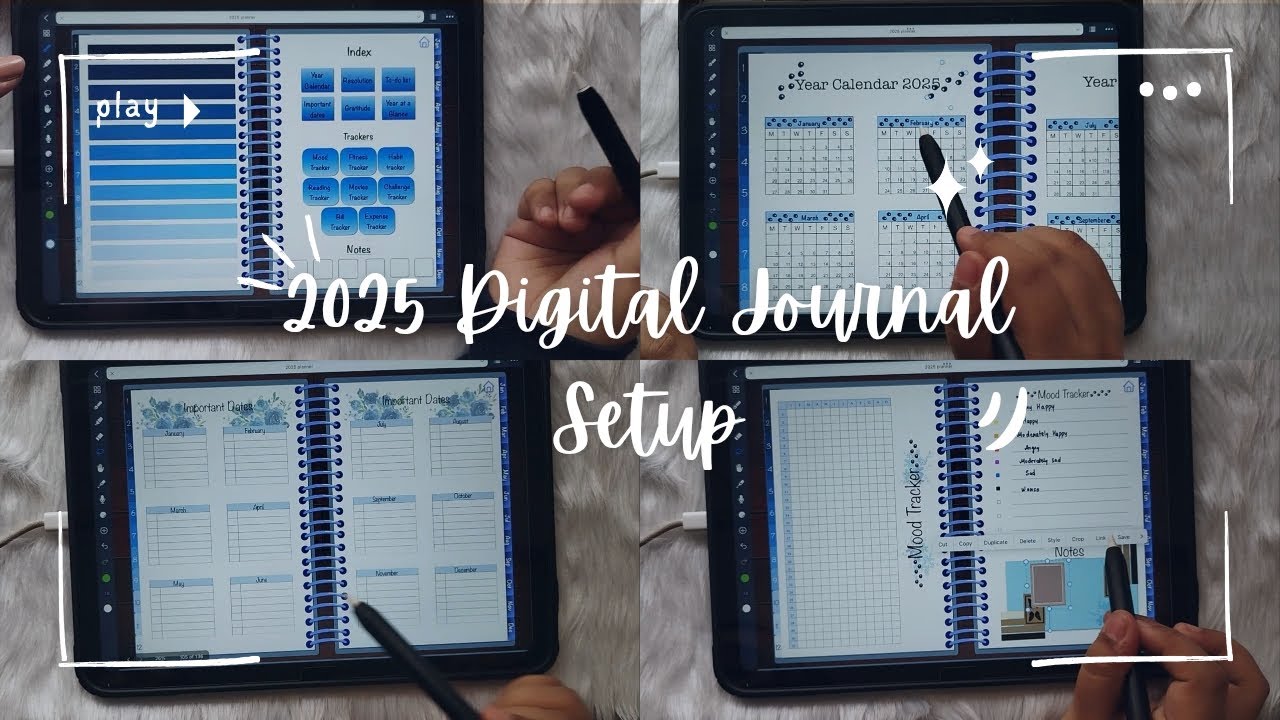 2025 Digital Journal Setup | Plan With Me ✨