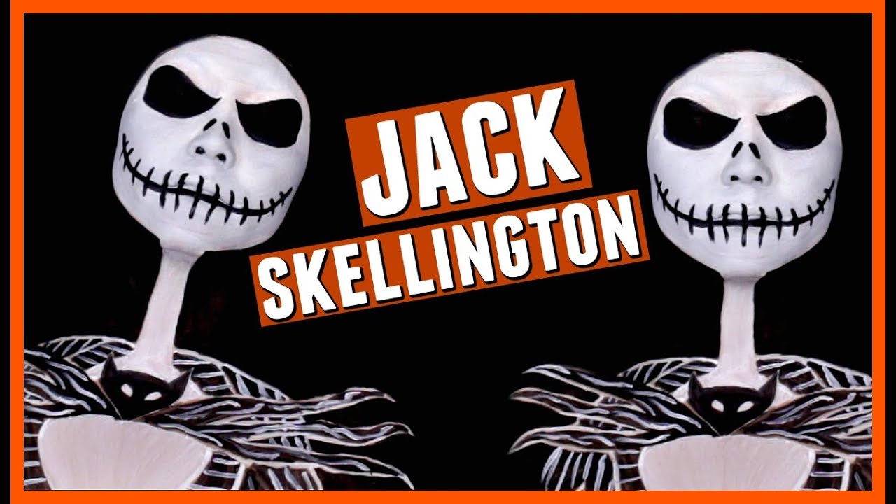 Jack Skellington Makeup Tutorial | The Nightmare Before Christmas