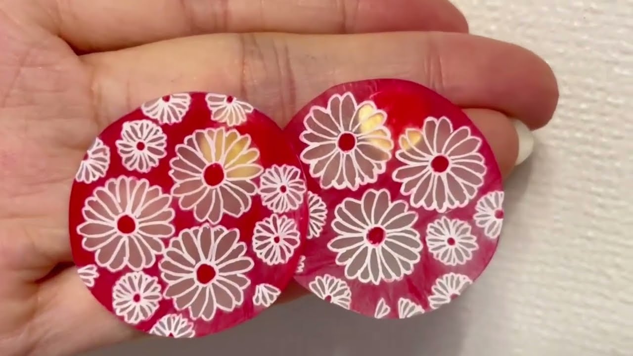 Easy shrink plastic earrings tutorial