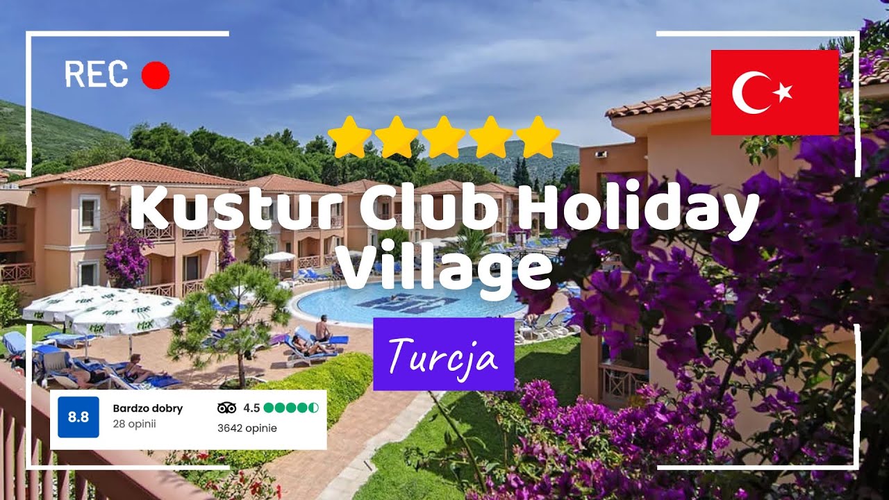 🇹🇷 Kustur Club Holiday Village 5🌟 – Rodzinne wakacje All Inclusive w Kusadasi! #Turcja #Wakacje