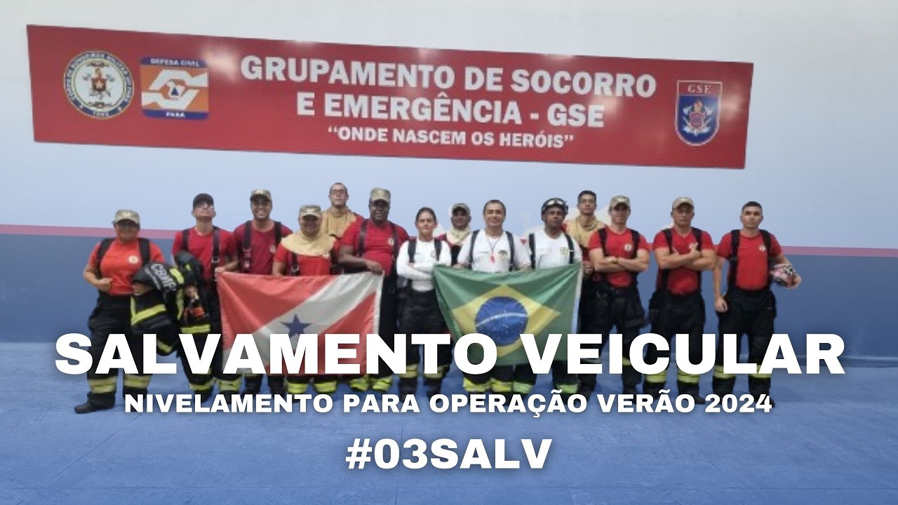 SALVAMENTO VEICULAR: RETIRADA DE EMERGÊNCIA, CONTROLADA, RISCOS - NIVELAMENTO PARA OP. VERÃO 2024