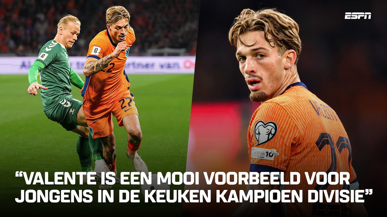 🧡 "Ik zou LUCIANO VALENTE meenemen naar het WK" 📈🔝 | Voetbalpraat
