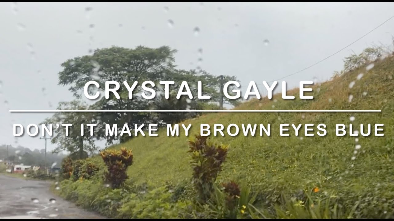 1658 Don’t It Make My Brown Eyes Blue - Crystal Gayle (Karaoke)