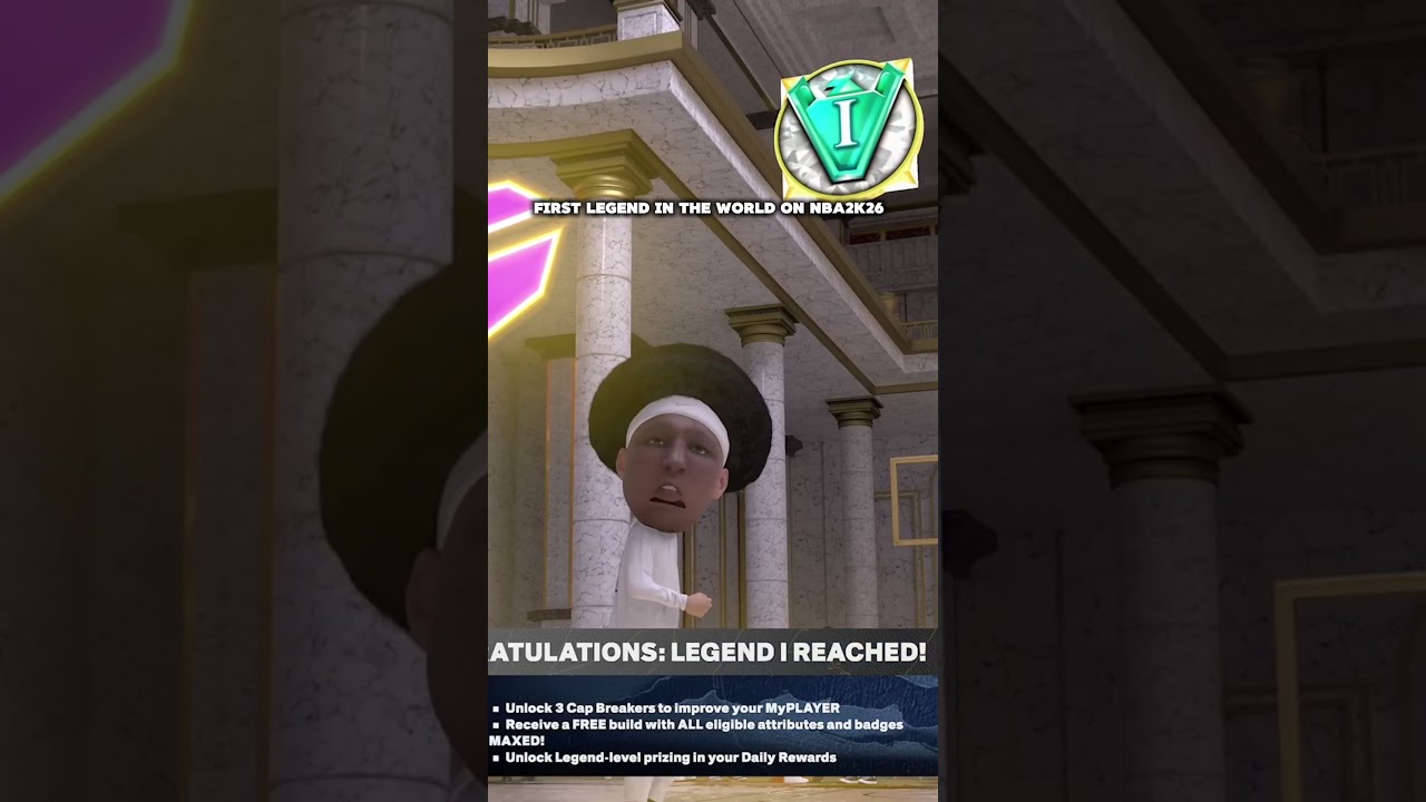 First Legend 1 in the world on NBA2K26! #fyp #viral #nba2k26 #nba2k #xcashout