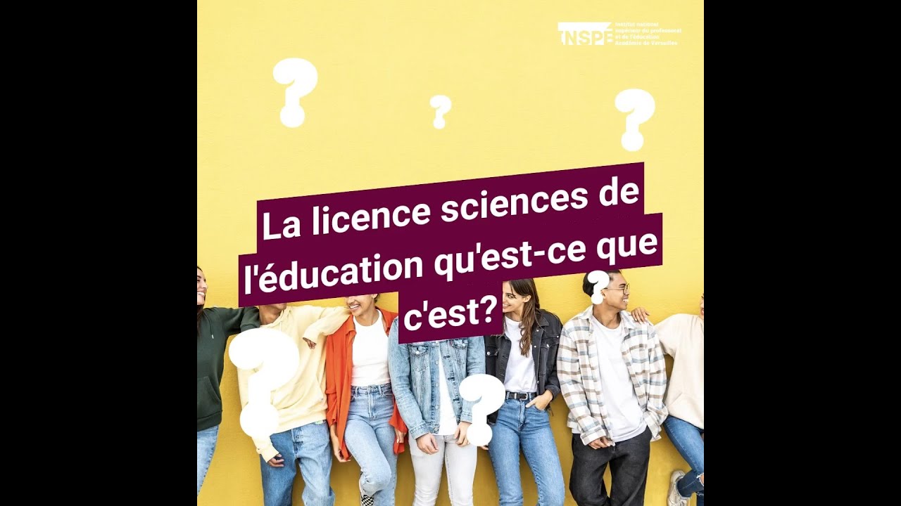 Pr&eacute;sentation de la licence sciences de l'&eacute;ducation - parcours sciences et m&eacute;diation scientifique