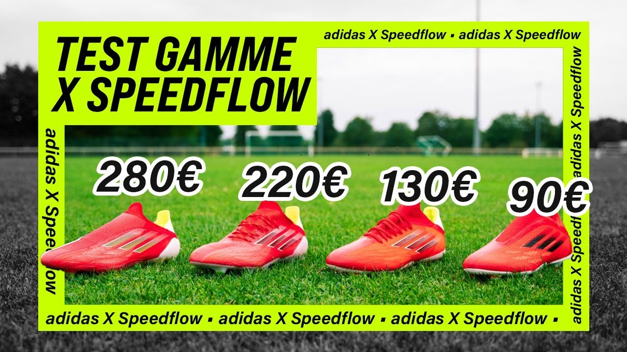 90€ vs. 280€ | On teste toute la gamme X SPEEDFLOW - Test & avis footpack.