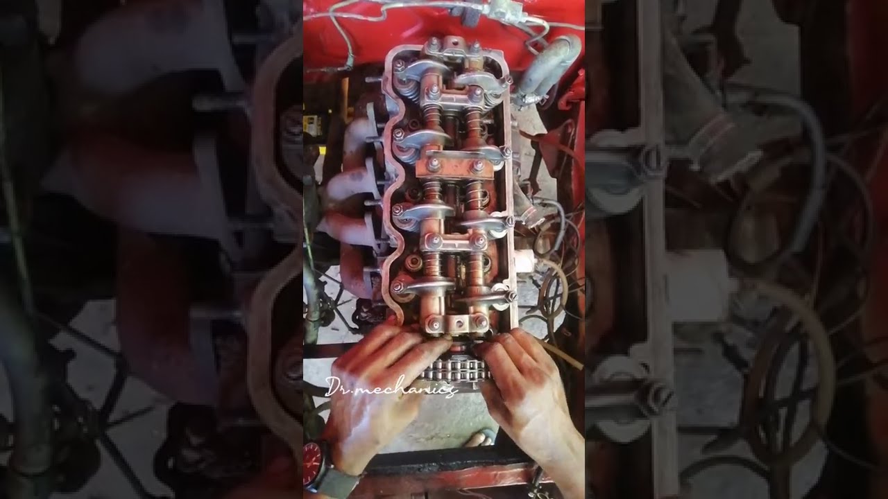 SOHC blown head gasket in Mitsubishi4G32, timing chain type (satrun) engine Mitsubishi Lancer