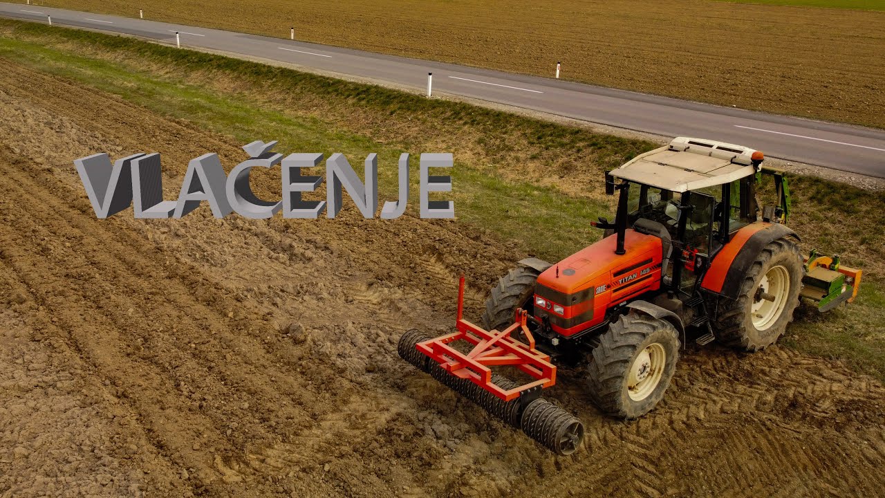 [SAME TITAN 145& AMAZONE KE 3003] Brananje | Harrowing | Erschütternde | Bronowanie