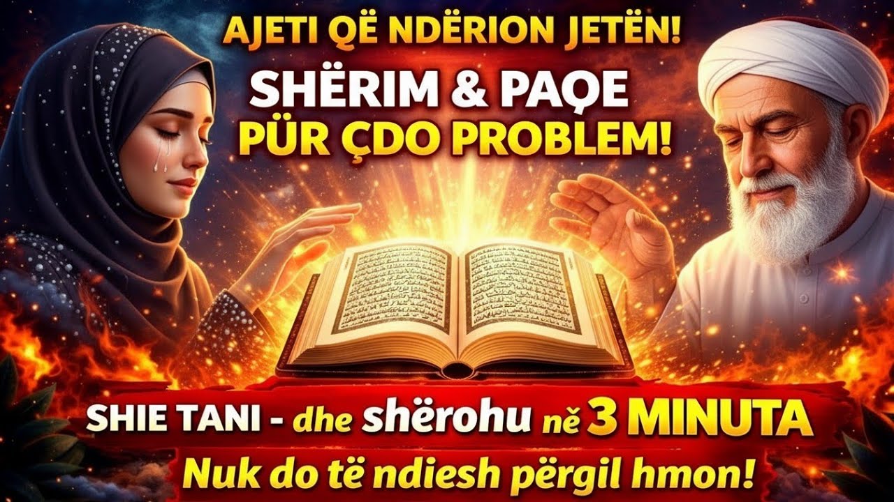 MREKULLIA E SHËRIMIT HYJNOR! 3 Minuta Dëgjim – Me Fuqinë e Zotit, Çdo Dhimbje Shuhen në 24 Orë!