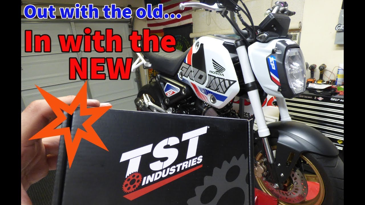 2022 Honda Grom | TST Chain Adjusters