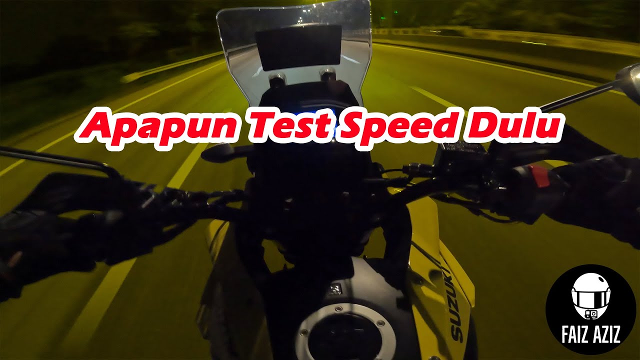 Top Speed Suzuki Vstrom 250 SX Vlog E554