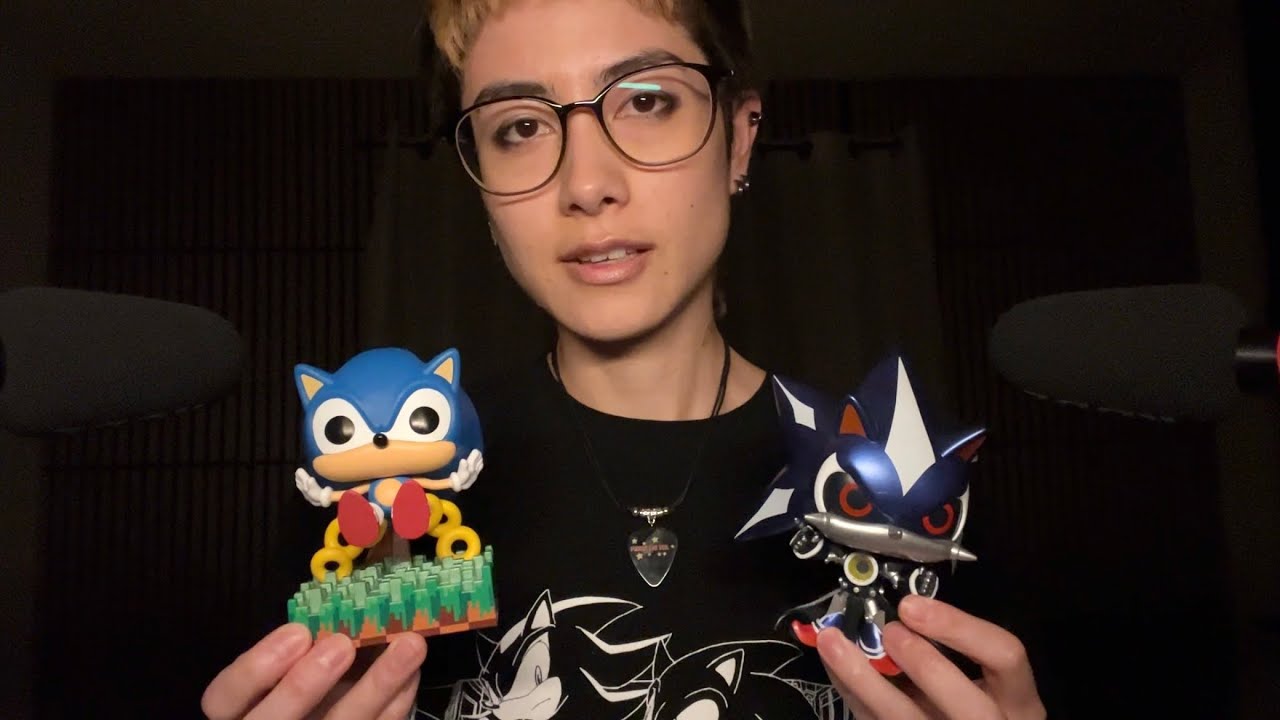 Tapping and scratching on my funko pops! ASMR ~ Yeah it's mostly sonic ones. 